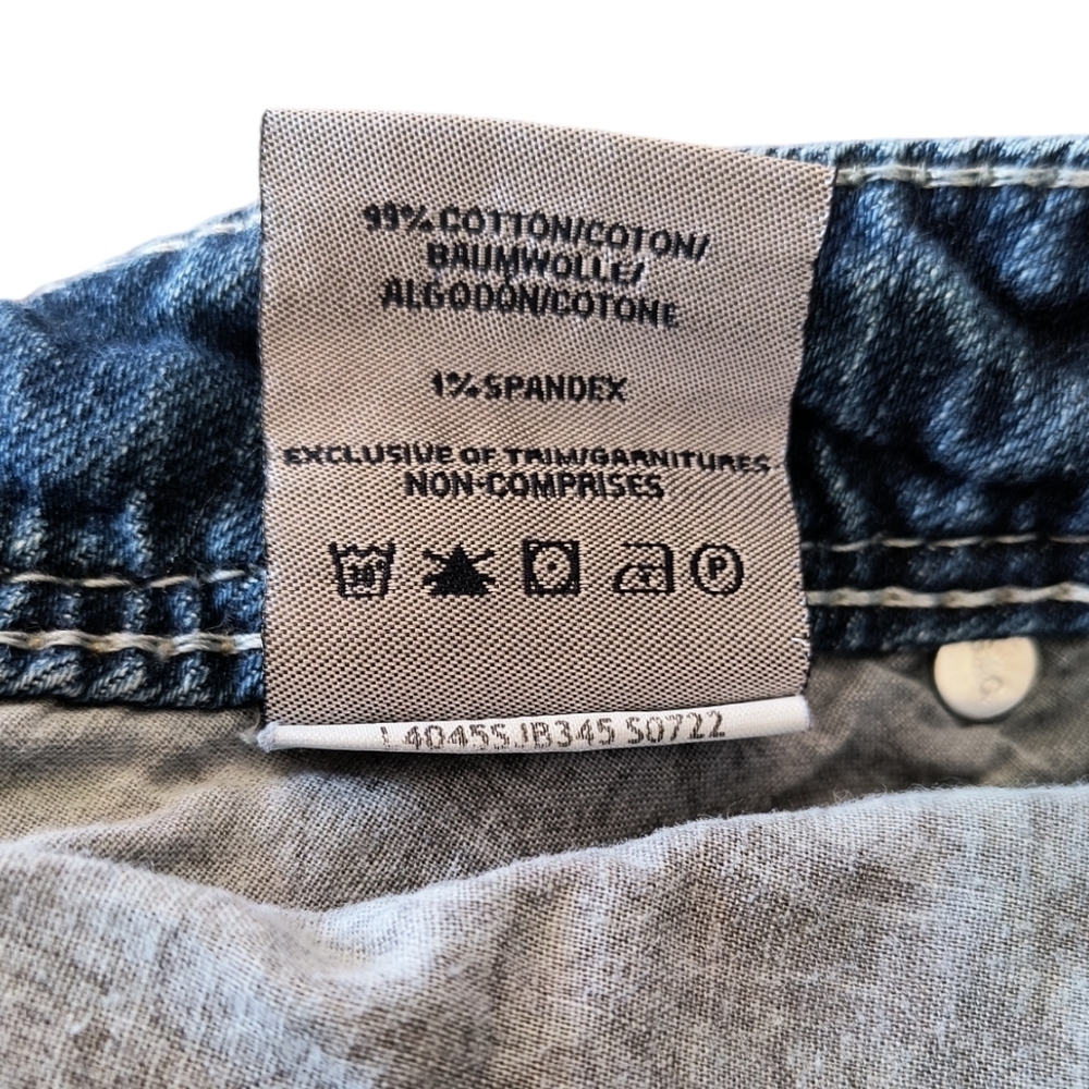 Silver Natsuki Capri Size 32 - Picture 5 of 7